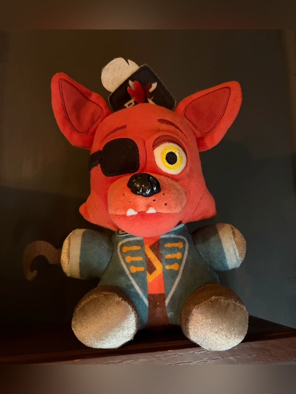 Five Nights at Freddie’s Plush Pirate Fox Character Plush - Red and Teal